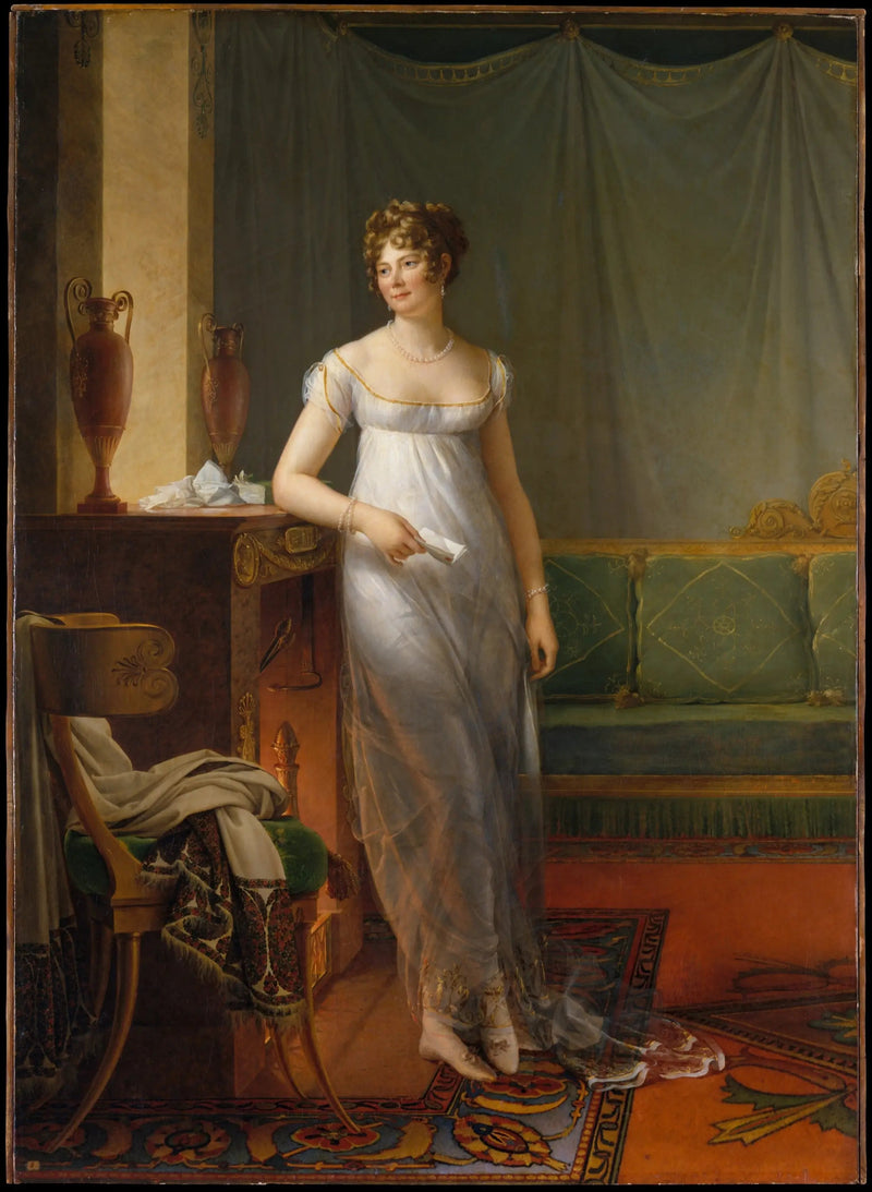 Madame Charles Maurice de Talleyrand Périgord (1761–1835) - François Gérard

Source:
Madame Charles Maurice de Talleyrand Périgord (1761–1835) - François Gérard