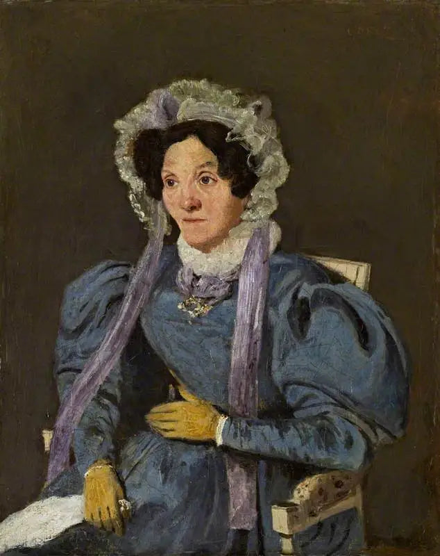 Madame Corot, moeder van de kunstenaar, geboren Marie-Françoise Oberson - Jean-Baptiste Camille Corot