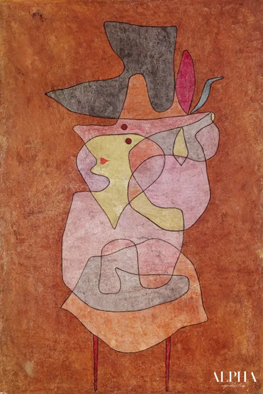 Madame Daemon - Paul Klee - Reproductions de tableaux et peintures haut de gamme