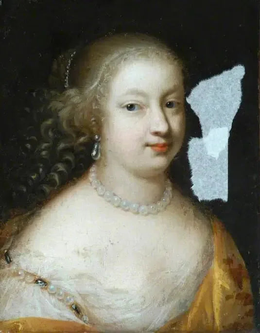Madame de Grignan (1646-1705), dochter van de gravin de Sévigné - Pierre Mignard