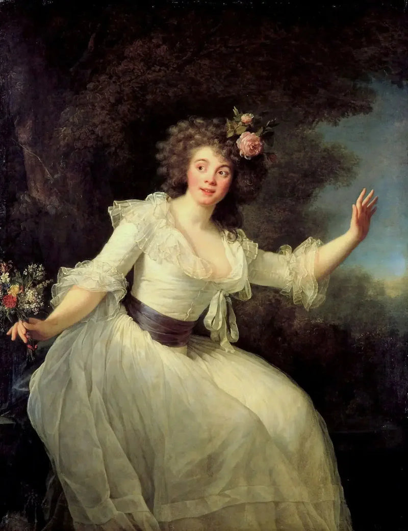Madame Dugazon in de rol van « Nina » - Élisabeth Vigeé Le Brun

Source:
Madame Dugazon dans le rôle de « Nina » - Élisabeth Vigée Le Brun