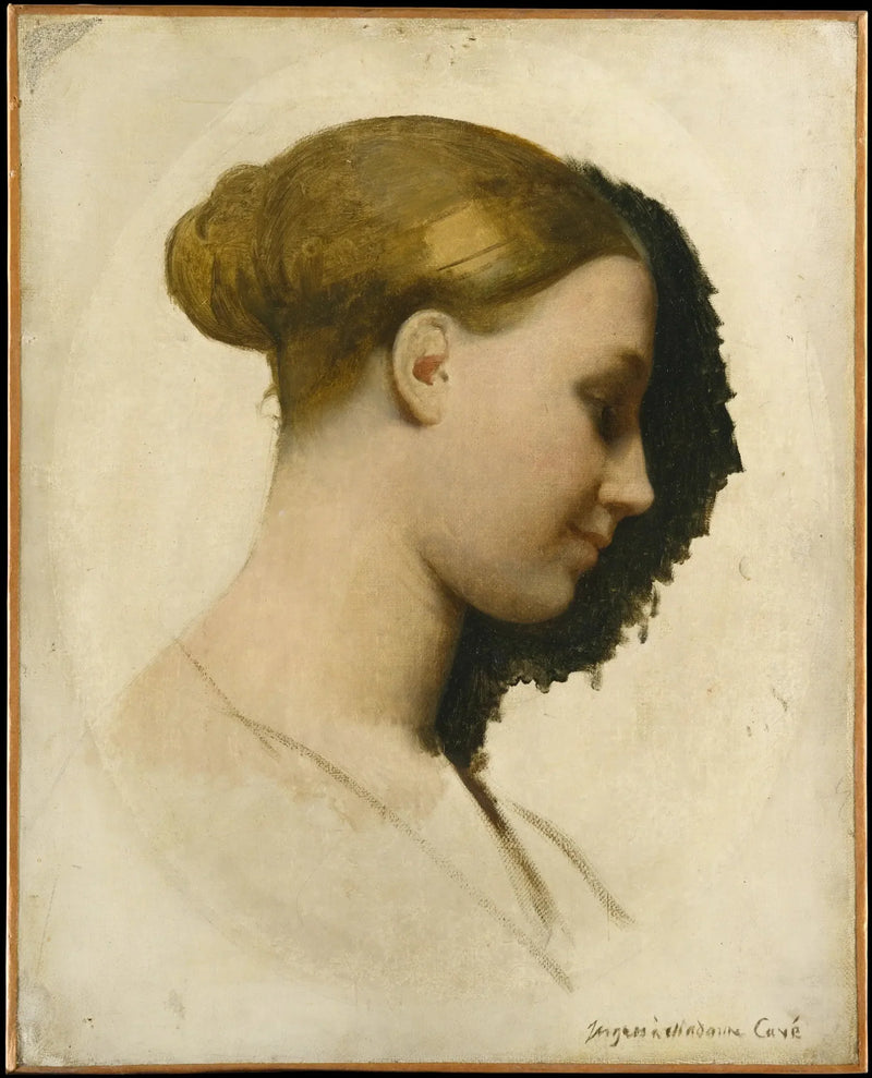 Mevrouw Edmond Cavé (Marie-Élisabeth Blavot, geboren in 1810) - Jean-Auguste-Dominique Ingres