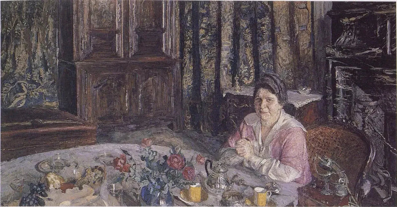Madame Henri Vaquez - Édouard Vuillard