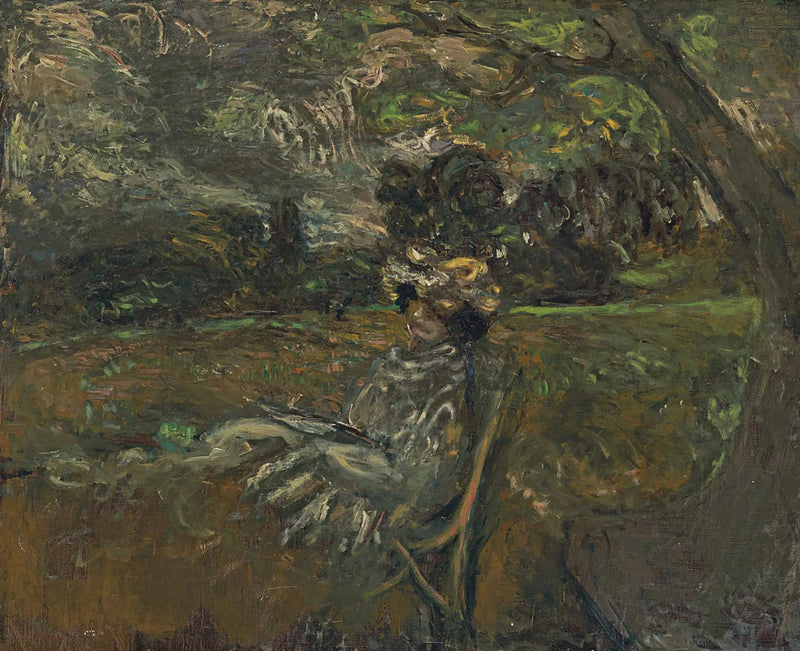 Madame Hessel bij zonsondergang - Édouard Vuillard