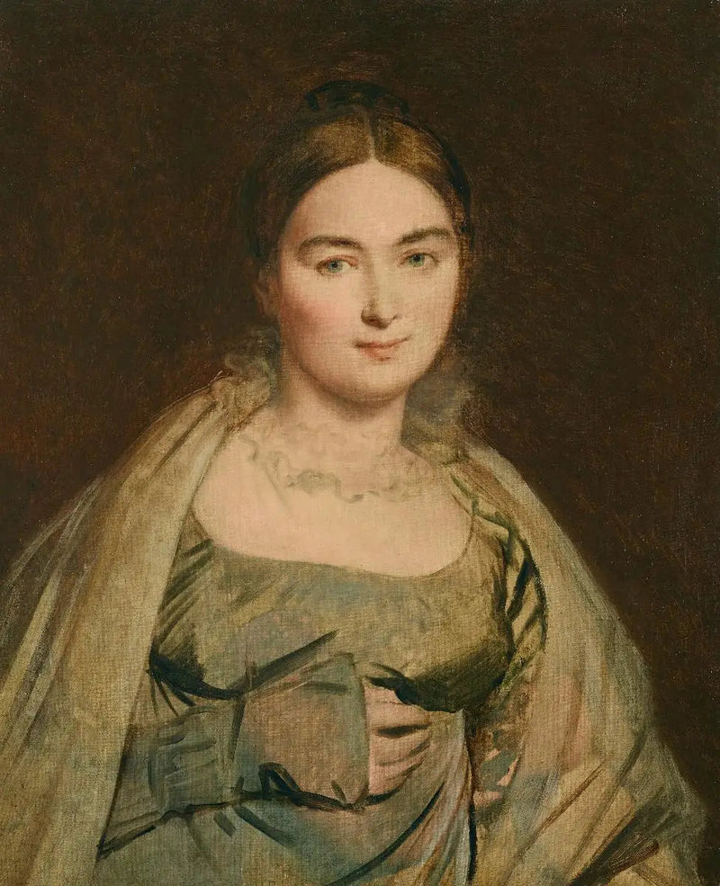 Mevrouw Ingres, geboren Madeleine Chapelle - Jean-Auguste-Dominique Ingres