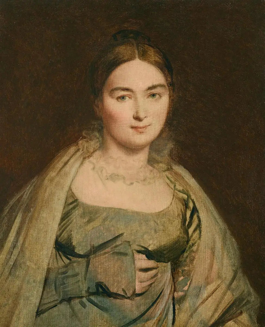 Mevrouw Ingres, geboren Madeleine Chapelle - Jean-Auguste-Dominique Ingres