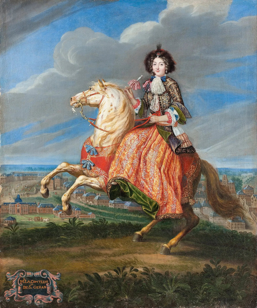 Mevrouw de Graafes van Saint Géran - Pierre Mignard