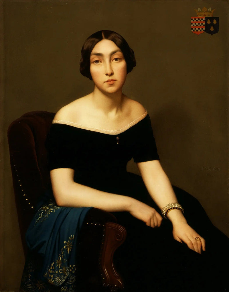 Mevrouw Louis-Antoine de Cambourg - Hippolyte Flandrin