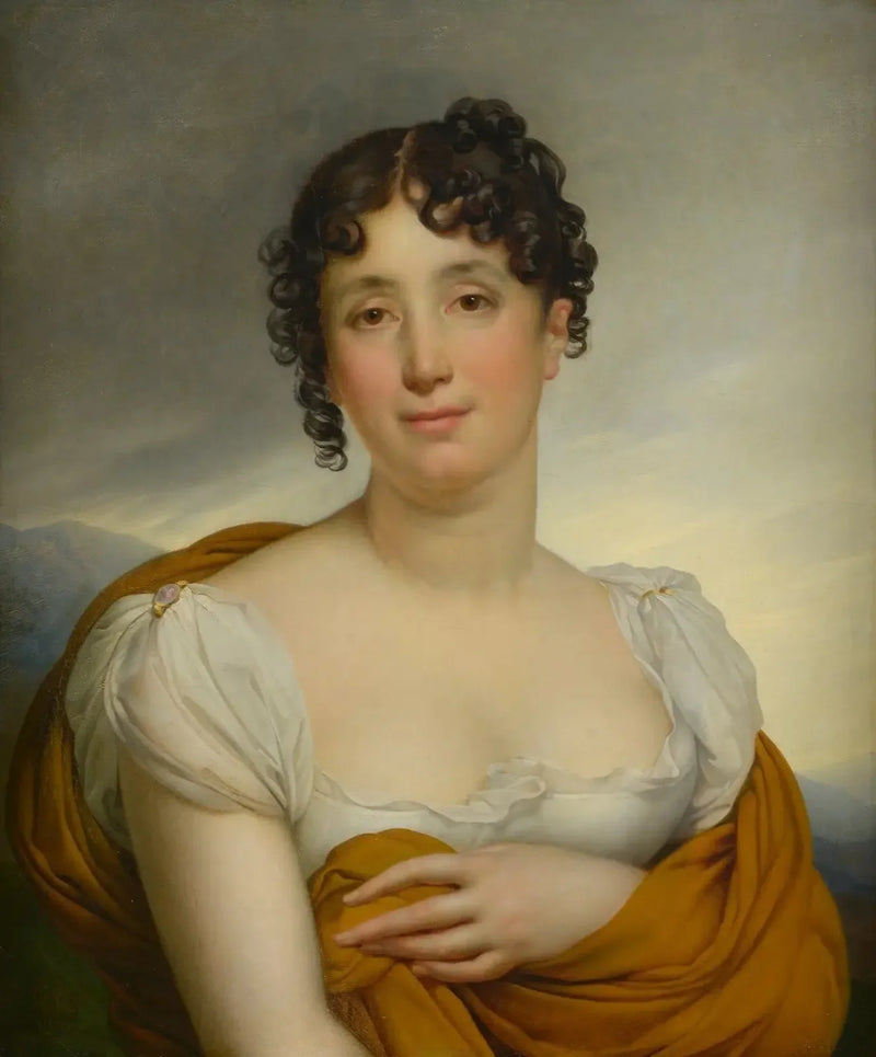 Mevrouw Merlin met gele sjaal - Anne-Louis Girodet

Source:
Madame Merlin au châle jaune - Anne-Louis Girodet