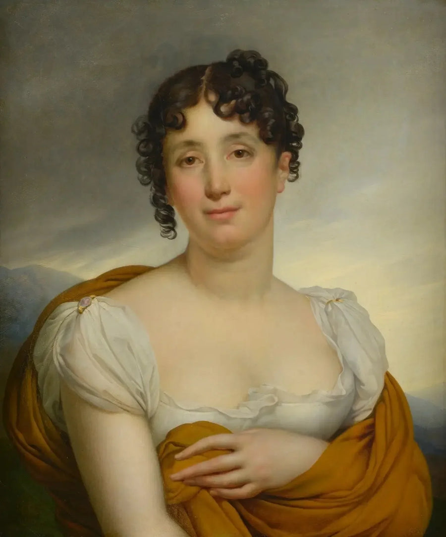 Mevrouw Merlin met gele sjaal - Anne-Louis Girodet

Source:
Madame Merlin au châle jaune - Anne-Louis Girodet