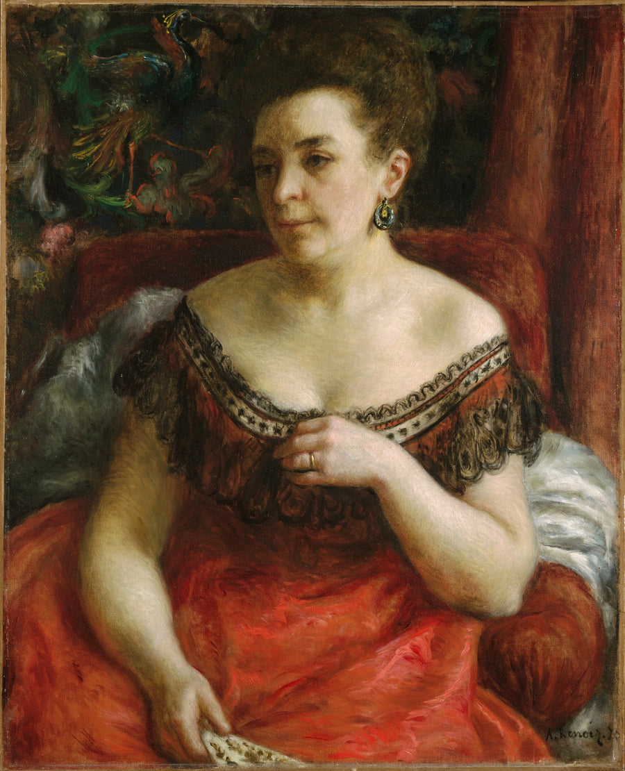 Mevrouw Pierre Henri Renoir (Blanche-Marie Blanc, 1841-1910 ?) - Pierre-Auguste Renoir