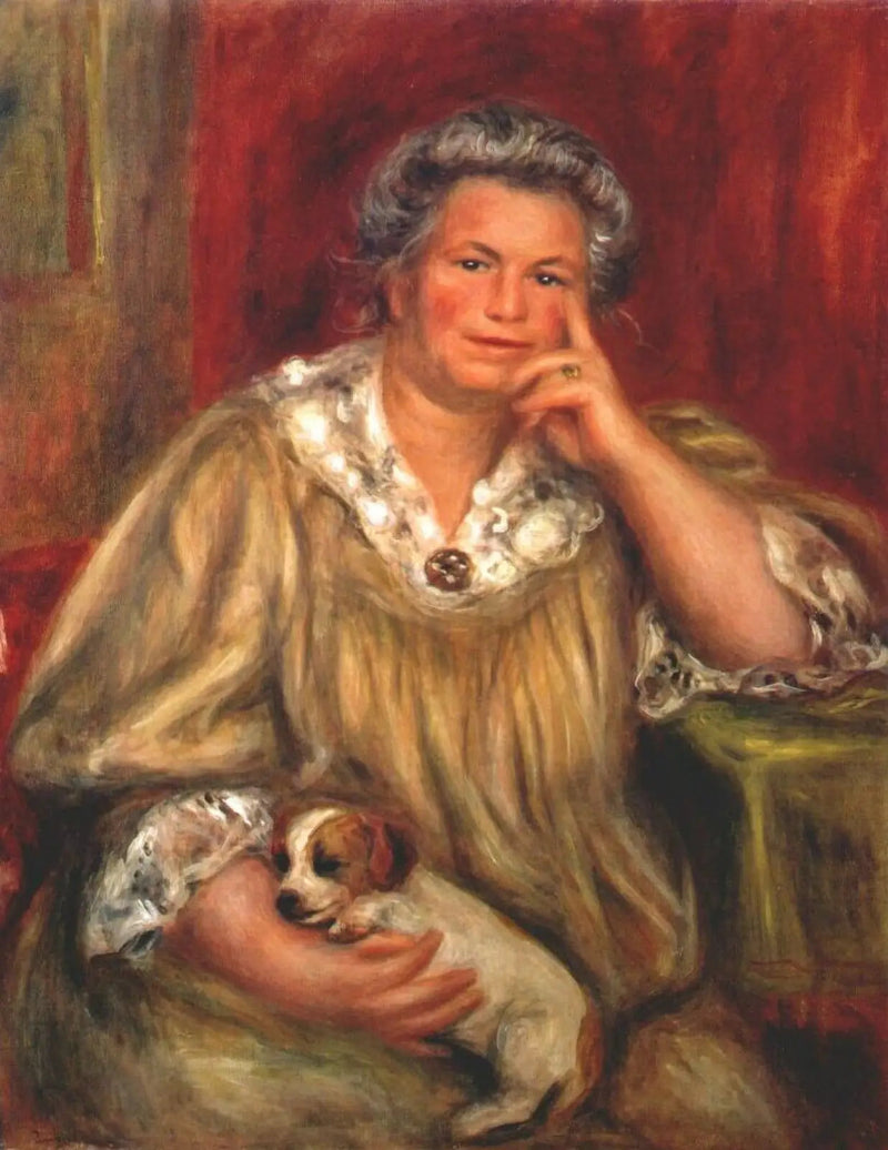 Mevrouw Renoir - Pierre-Auguste Renoir
