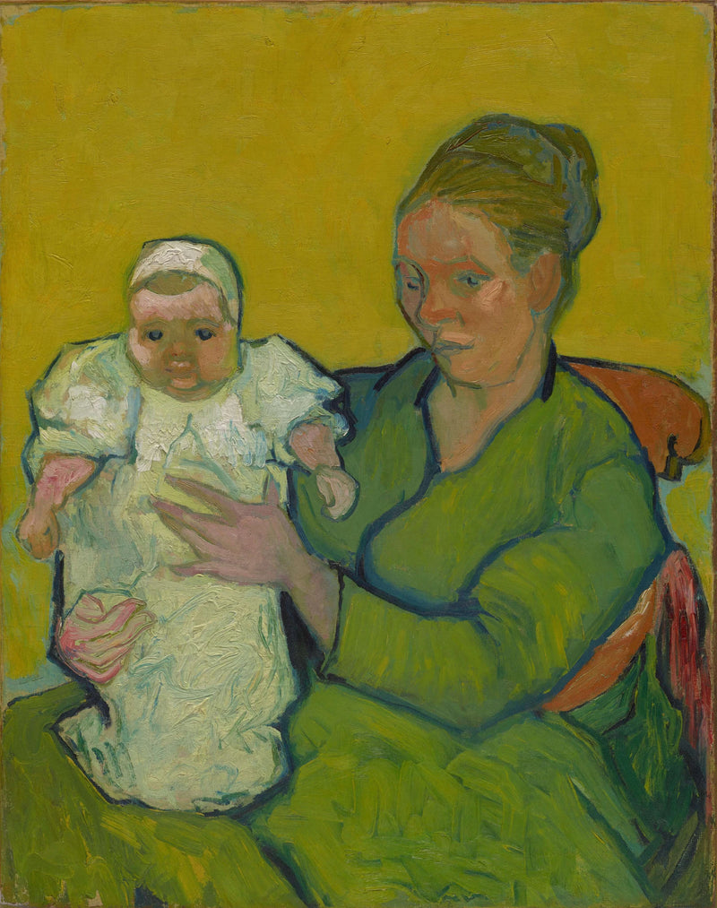 Moeder Roulin met haar baby - Vincent van Gogh