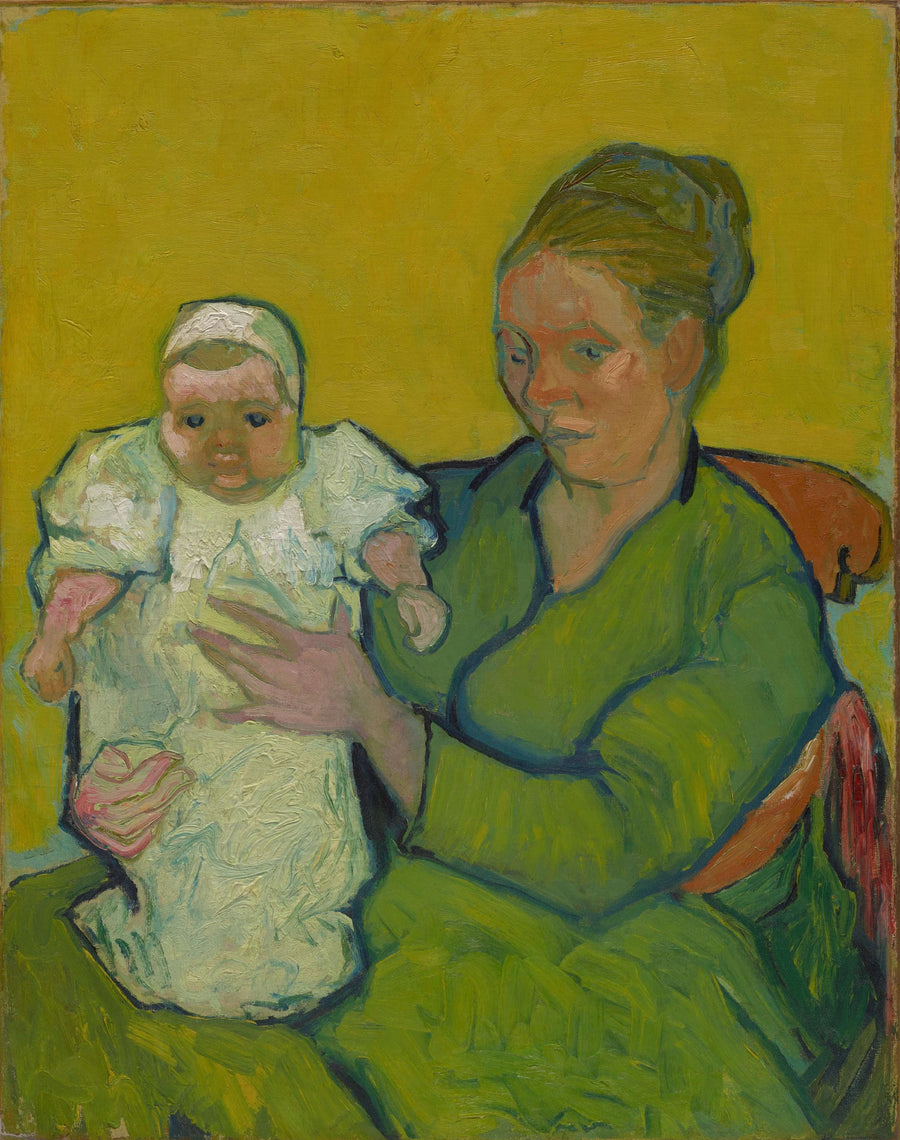 Moeder Roulin met haar baby - Vincent van Gogh