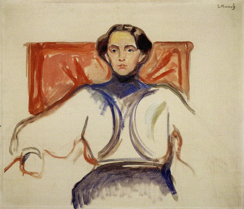 Mevrouw Schwarz - Edvard Munch