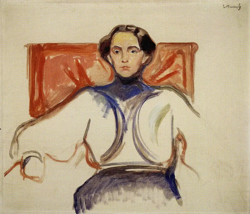 Mevrouw Schwarz - Edvard Munch