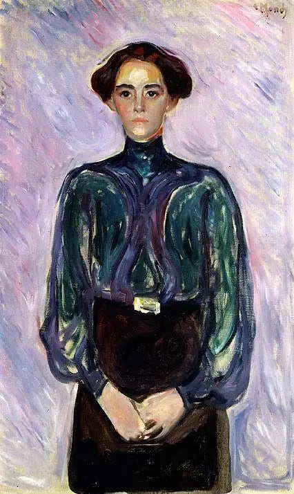 Mevrouw Schwarz - Edvard Munch