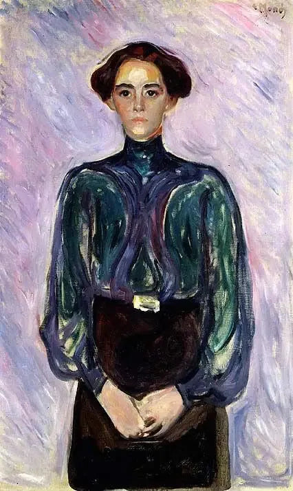 Mevrouw Schwarz - Edvard Munch