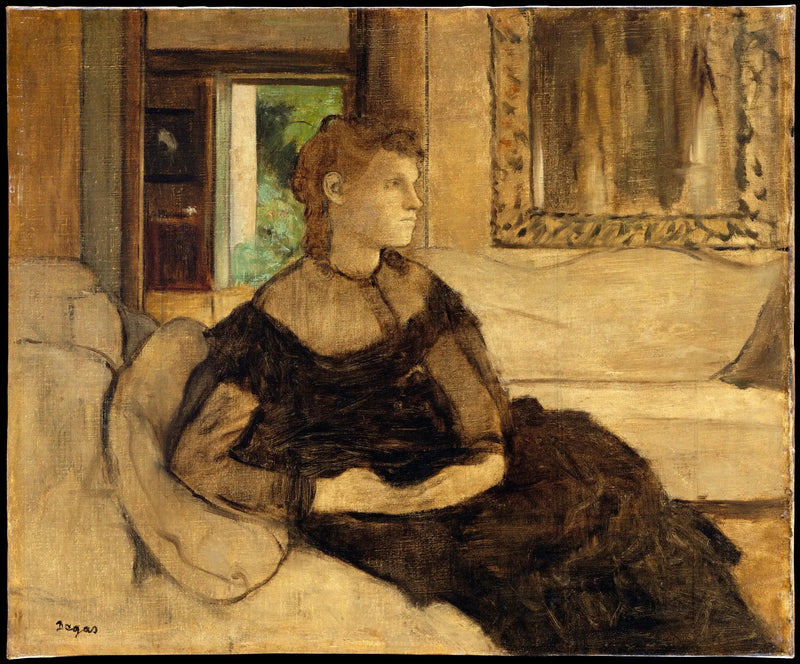 Mevrouw Théodore Gobillard (Yves Morisot) - Edgar Degas