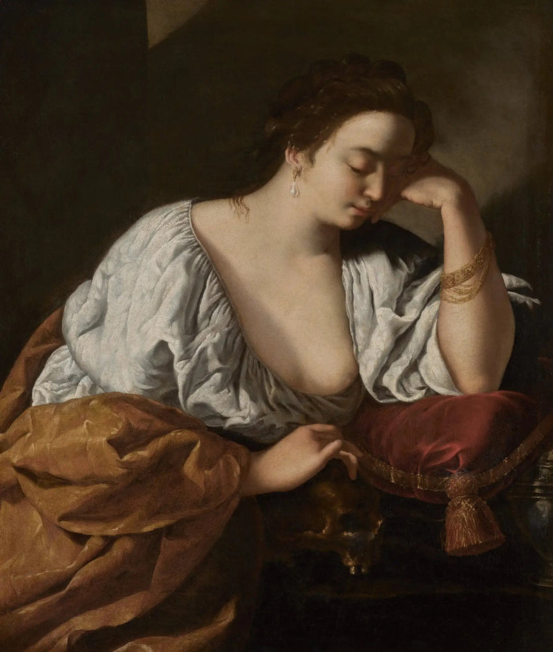 Madeleine boetvaardig - Artemisia Gentileschi
