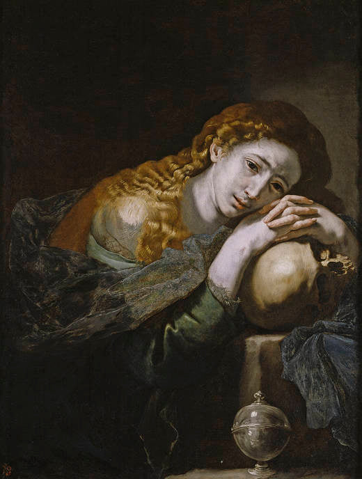 Madeleine die berouwt - Jusepe de Ribera