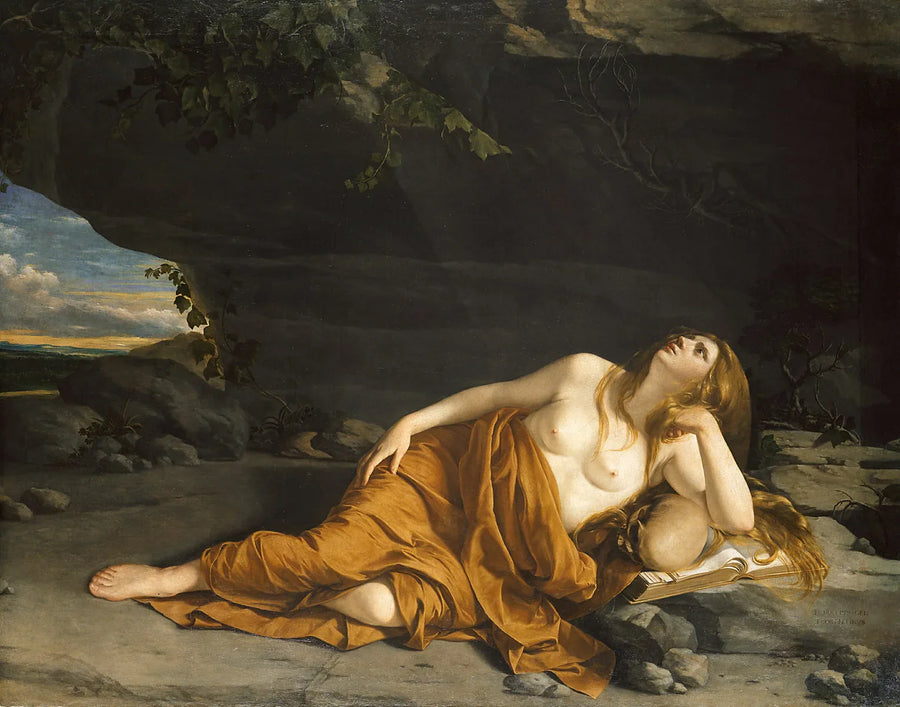 Madeleine die berouwt - Orazio Gentileschi