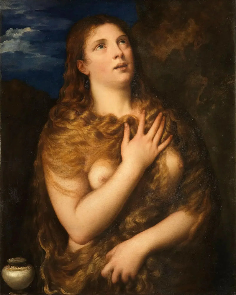 Madeleine boetvaardig - Titian