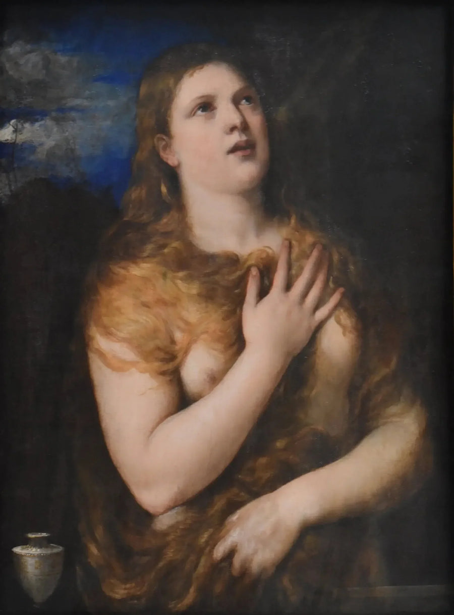 Madeleine boetvaardig - Titian