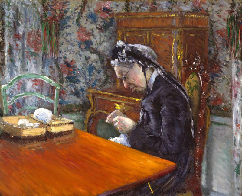 Mevrouw Boissière Brei - Gustave Caillebotte