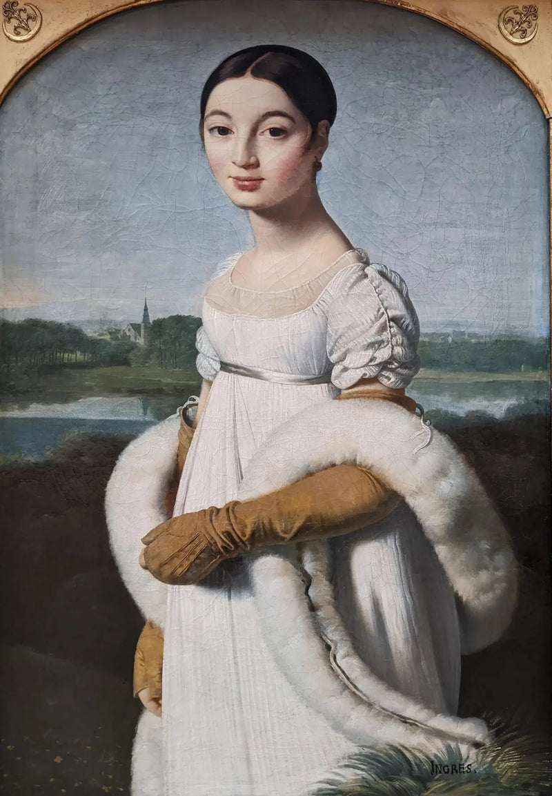 Mevrouw Caroline Rivière - Jean-Auguste-Dominique Ingres