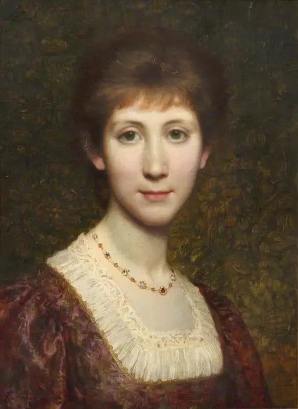 Meisje Elsie (Elspeth) Thomson, later mevrouw Kenneth Grahame (1862-1946) - Frank Bernard Dicksee