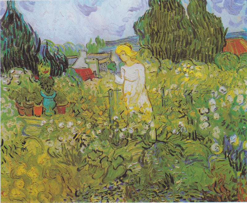 Mevrouw Gachet in de tuin - Vincent van Gogh