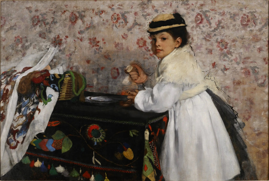 Mevrouw Hortense Valpinçon - Edgar Degas