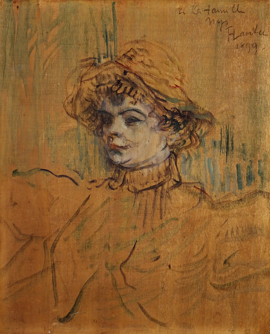 Mevrouw Nys - Henri de Toulouse-Lautrec