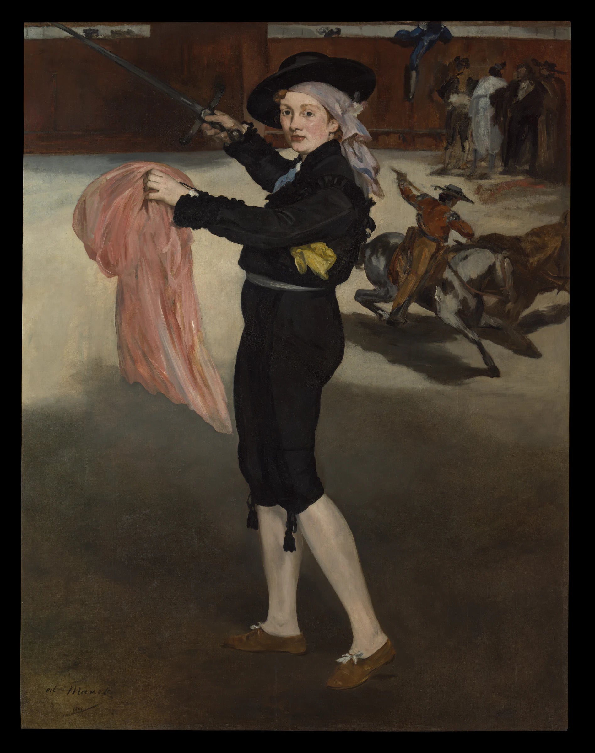 Mademoiselle V... en costume d'espada - Edouard Manet