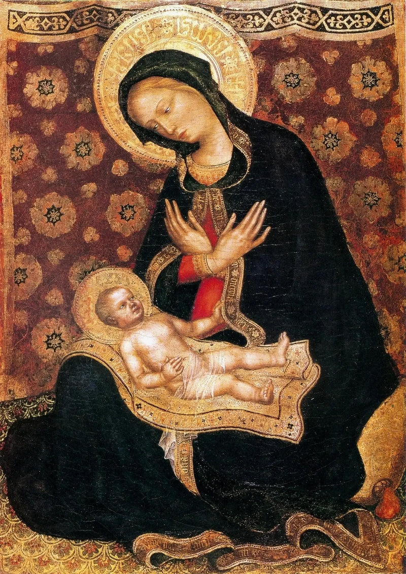 Madonna van de nederigheid - Gentile da Fabriano