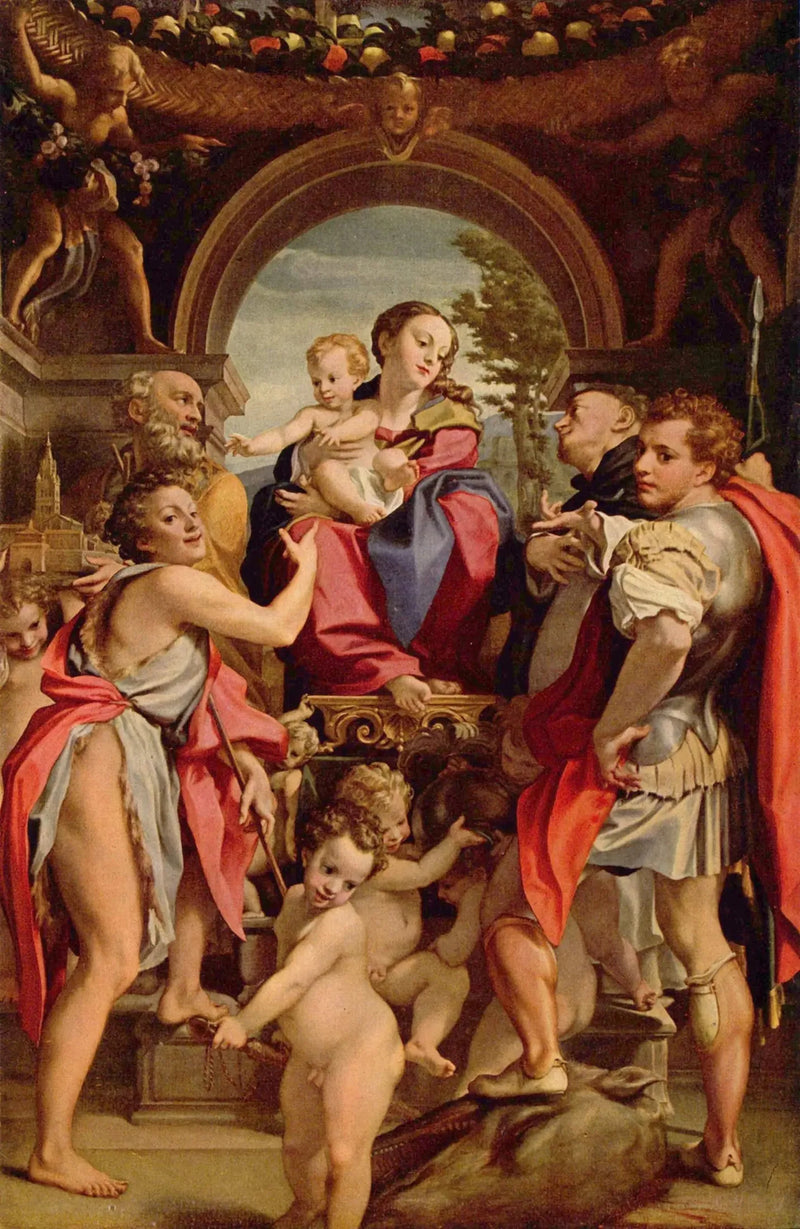 Madonna van San Giorgio - Antonio da Correggio