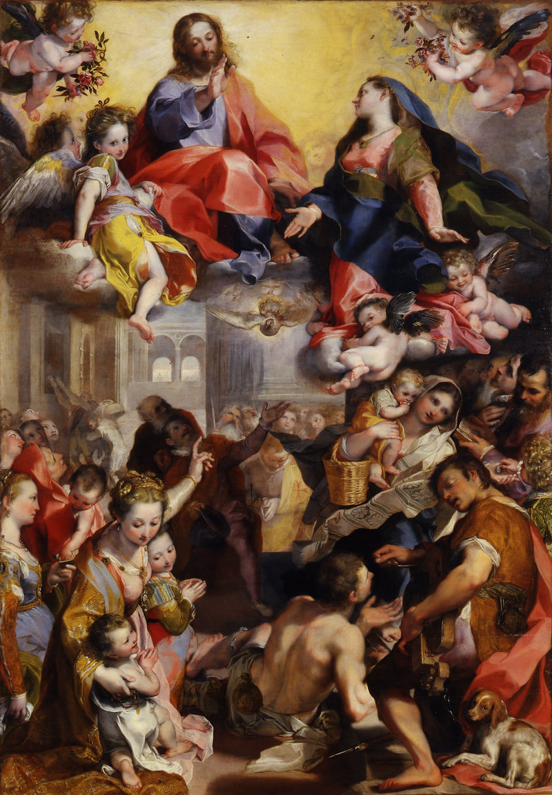 Madonna van het volk - Federico Barroci