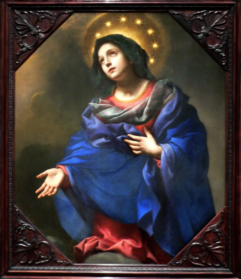 Madonna in glorie - Carlo Dolci