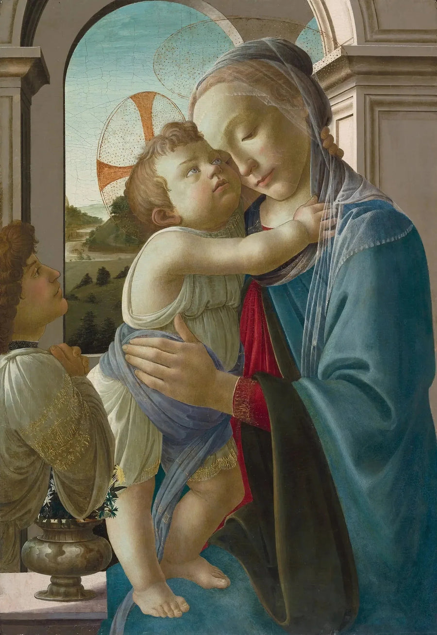 De Madonna van de Eucharistie, 1470-1474 - Sandro Botticelli