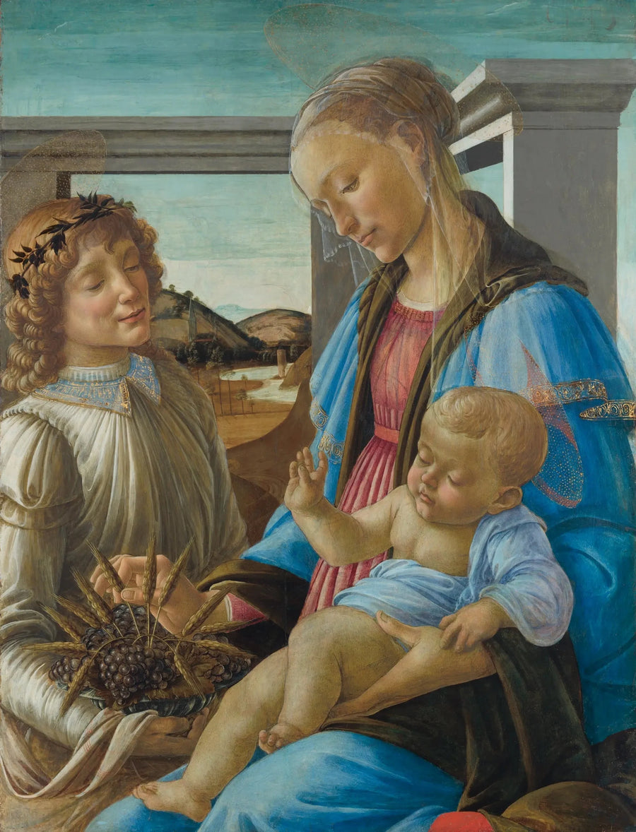 De Madonna van de Eucharistie - Sandro Botticelli