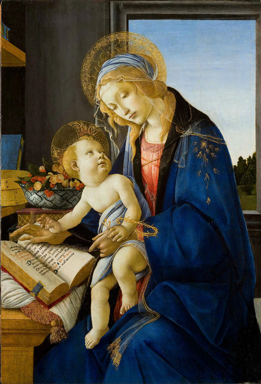 De Madonna van het boek - Sandro Botticelli