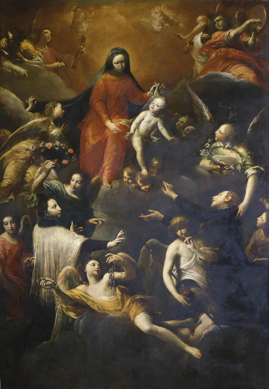 Madonna col Bambino e i Santi Luigi Gonzaga e Stanislao Kostka - Giuseppe Maria Crespi