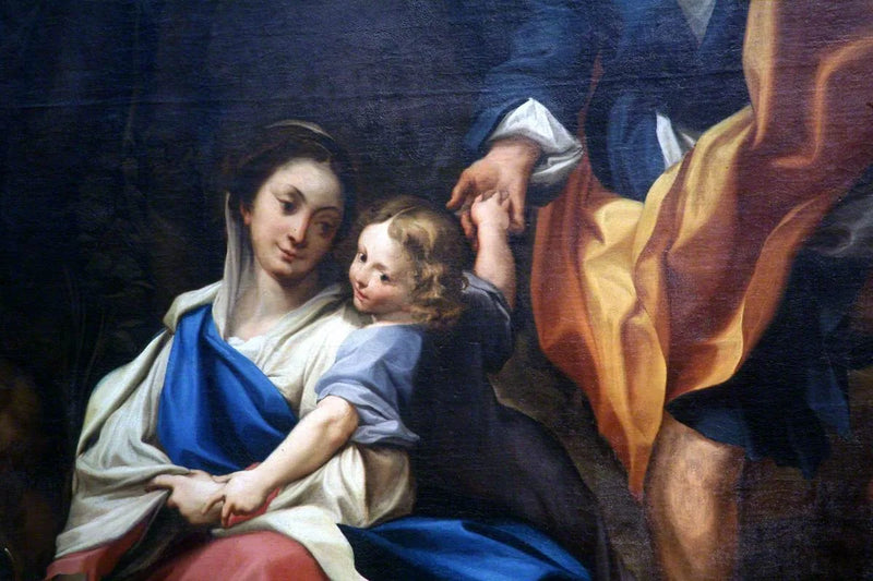 Madonna della Scodella (naar Correggio) (detail) - Anton Raphael Mengs