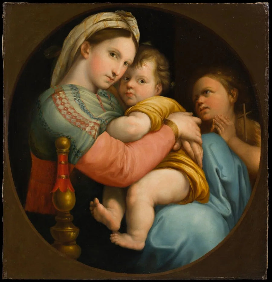 Madonna van de Stoel - Anton Raphael Mengs