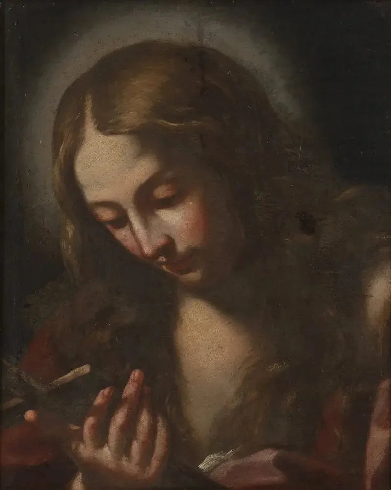 Magdalena met Kors - Guido Reni