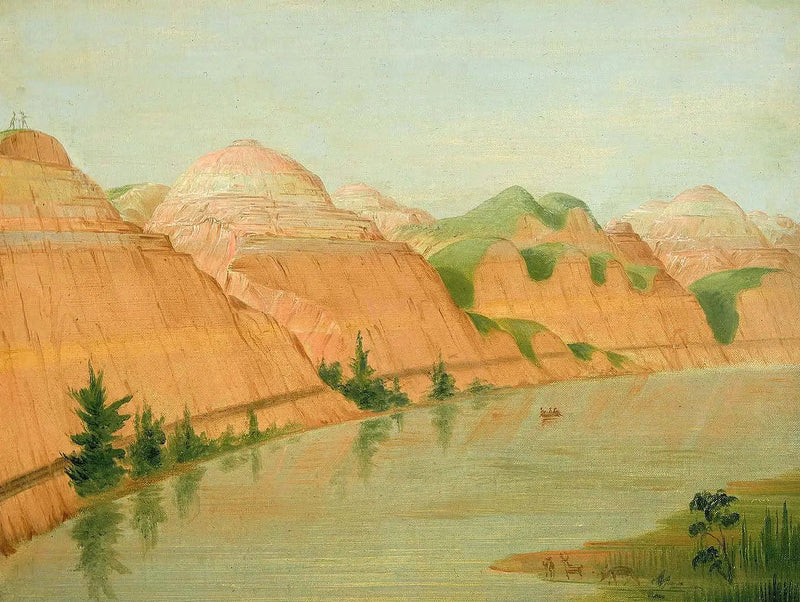 Prachtige klei-kliffen, 1800 mijl boven Saint-Louis - George Catlin

Source:
Magnifiques falaises d'argile, à 1800 milles au-dessus de Saint-Louis - George Catlin