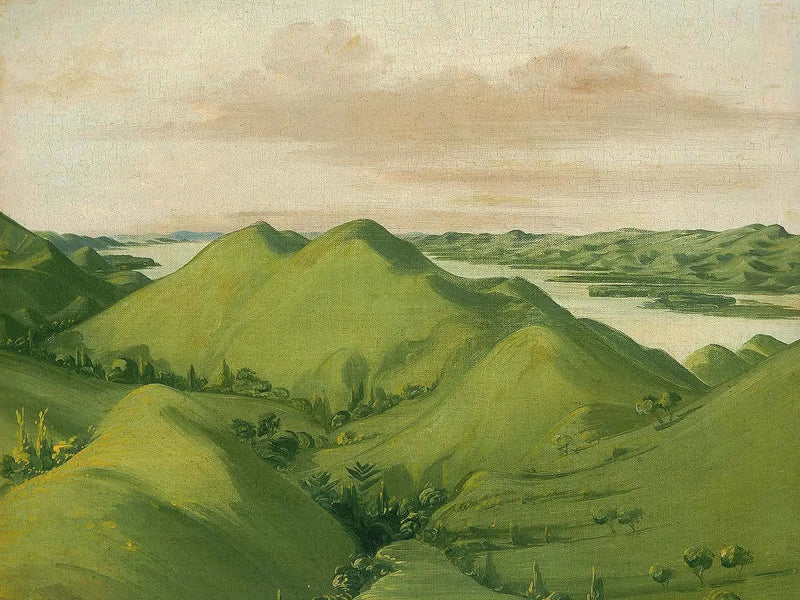 Prachtige groene kliffen, 177 km boven Saint-Louis - George Catlin

Source:
Magnifiques falaises herbeuses, à 177 km au-dessus de Saint-Louis - George Catlin