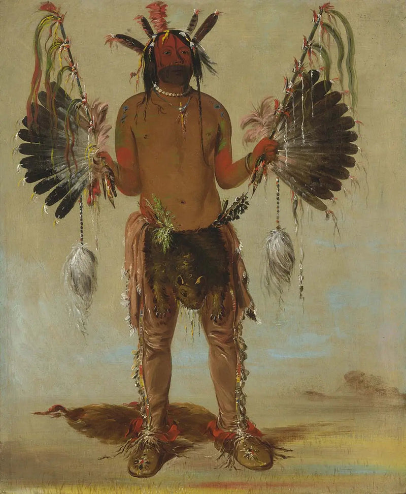 Mah-tó-he-ha, oude beer, een genezer - George Catlin

Source:
Mah-tó-he-ha, vieil ours, un guérisseur - George Catlin