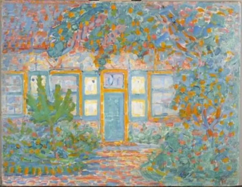 Huis in de zon - Piet Mondrian
